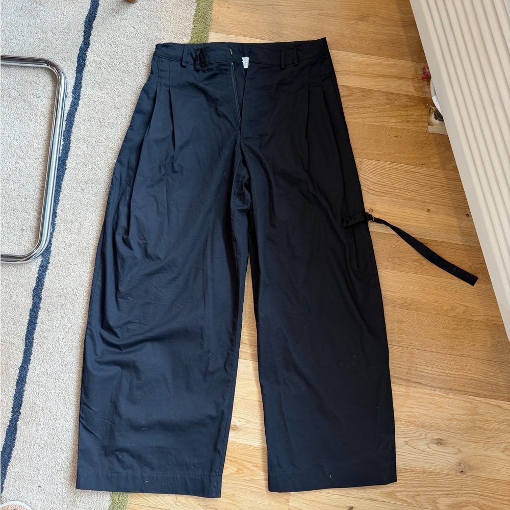 DEIJI STUDIOS BLACK TAB PANT - Picture 3 of 3